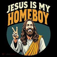 Jesus Is My Homeboy Visor thumb 3