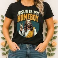 Jesus Is My Homeboy Women's T-Shirt thumb 2