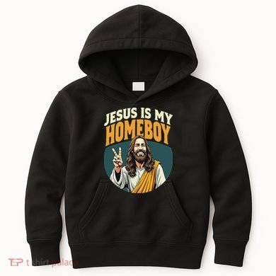 Jesus Is My Homeboy Kids Hoodie