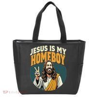 Jesus Is My Homeboy Tote Bag thumb 0