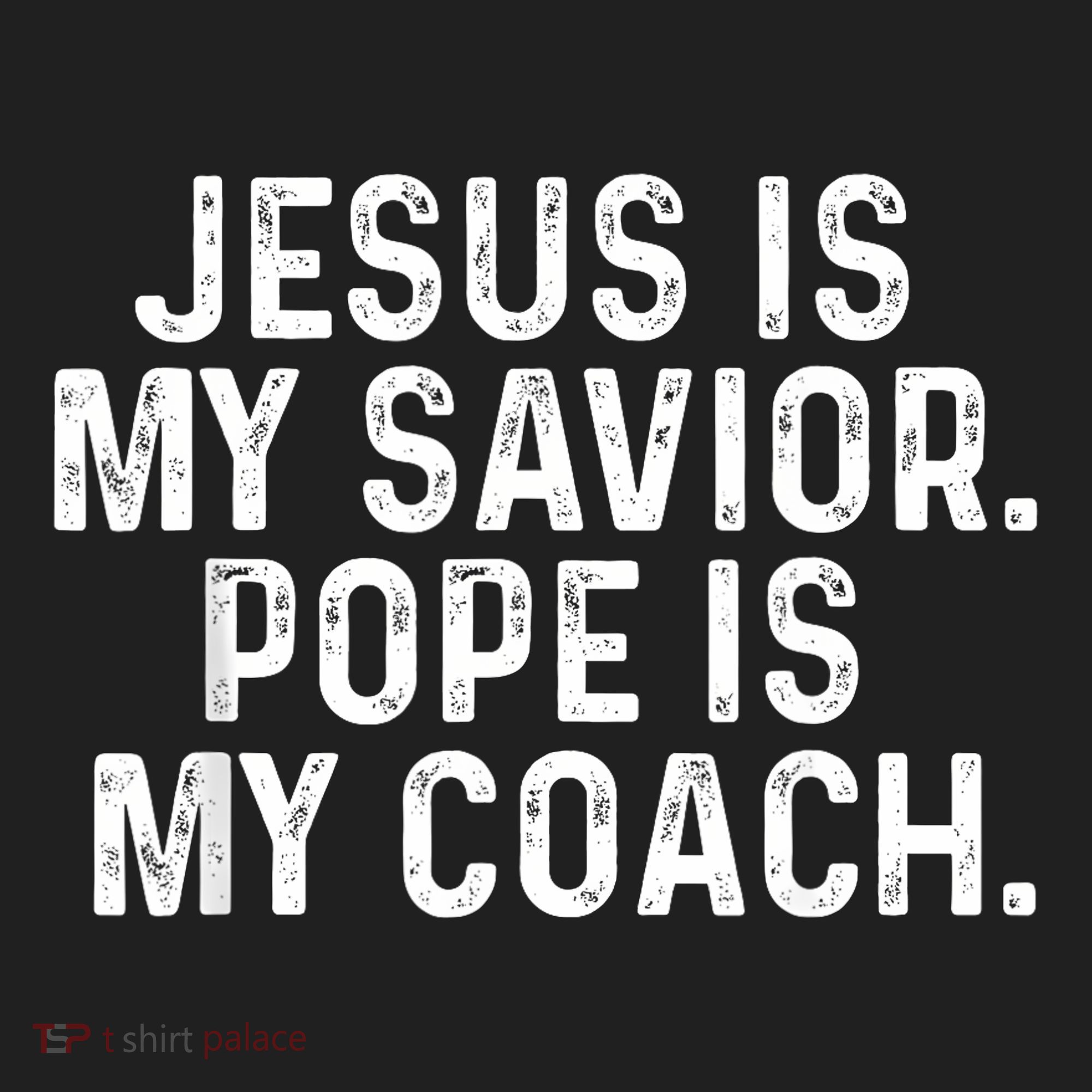 Jesus Is My Savior Pope Is My Coach Religious Quote Beanie