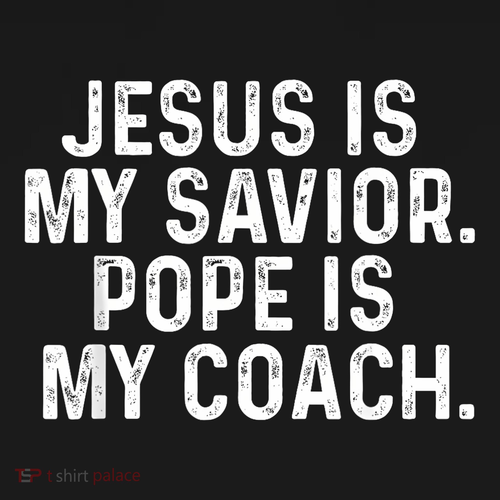 Jesus Is My Savior Pope Is My Coach Religious Quote Women's Hoodie