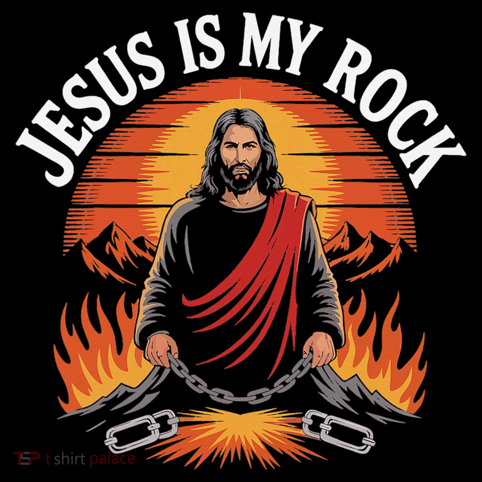 Jesus Is My Rock Biblical Faith Women's Hoodie