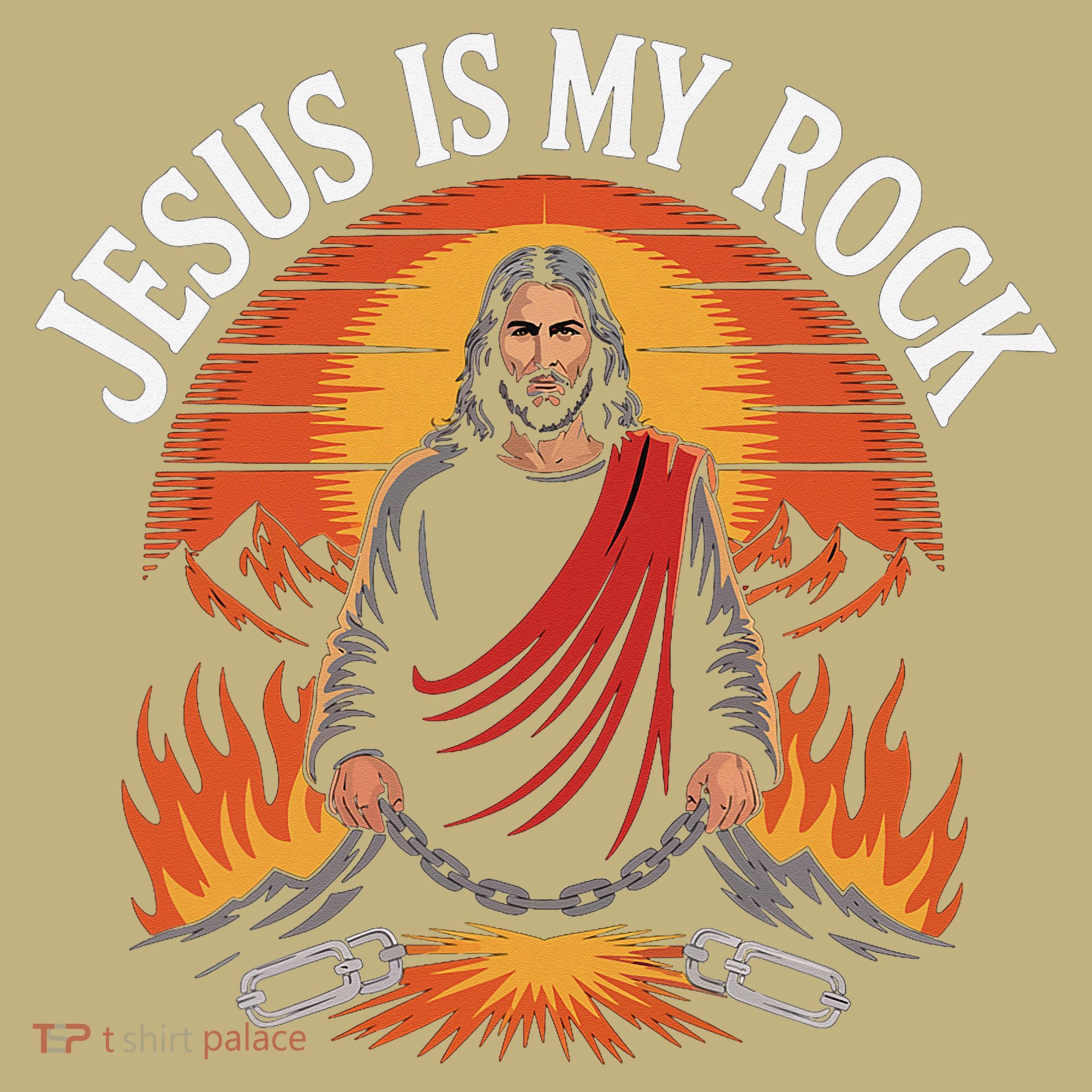 Jesus Is My Rock Biblical Faith Mousepad