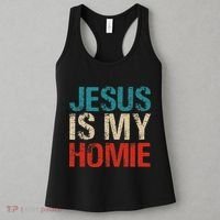 Jesus Is My Homie Women's Tank Top thumb 3