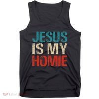 Jesus Is My Homie Tank Top thumb 0