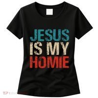 Jesus Is My Homie Women's T-Shirt thumb 0
