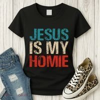 Jesus Is My Homie Women's T-Shirt thumb 3