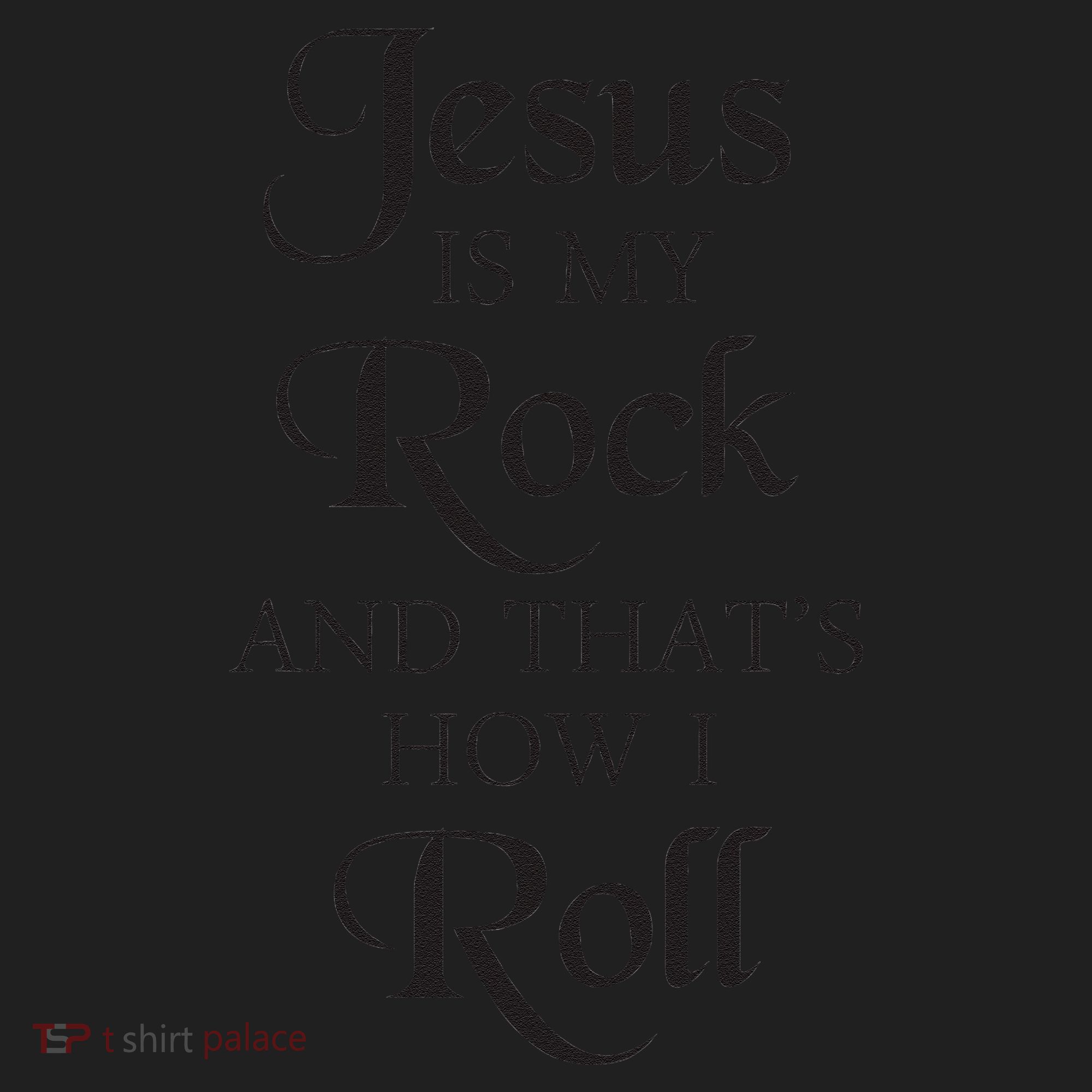 Jesus Is My Rock And Thats How I Roll Christ Size Golf Towel