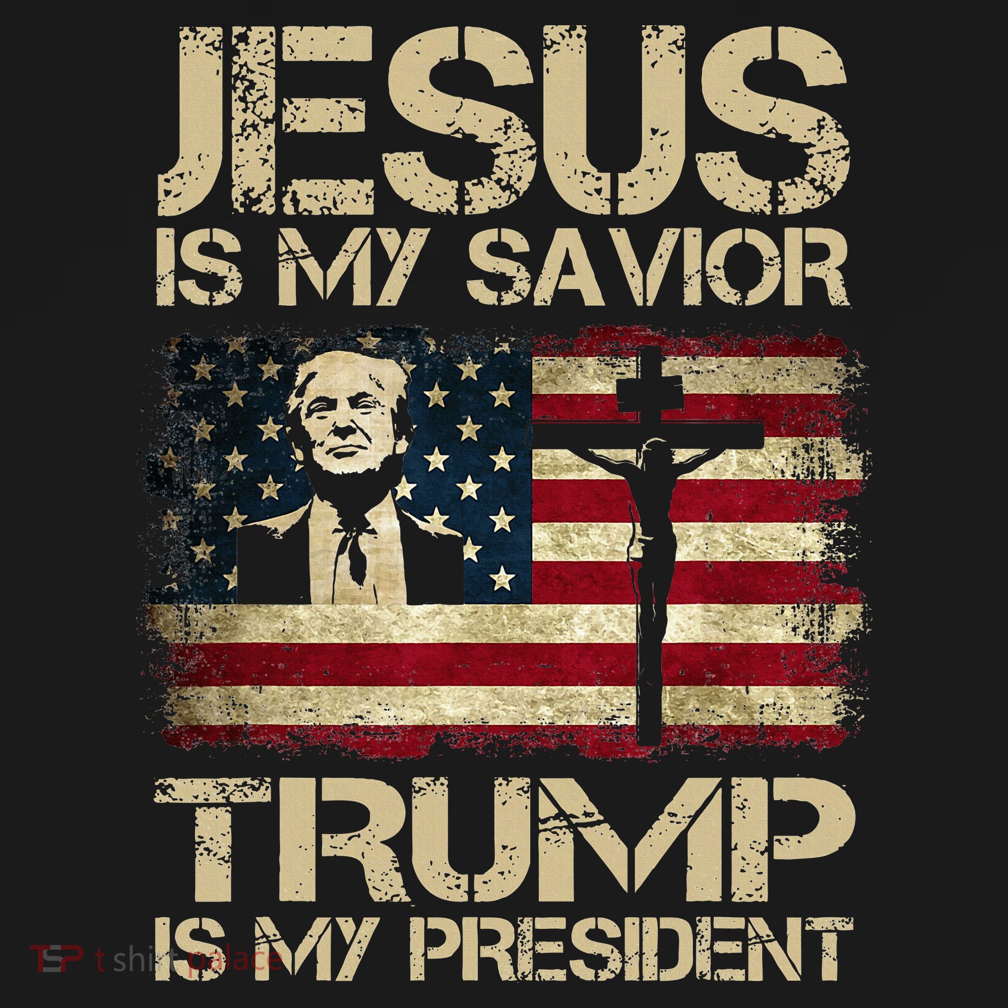 Jesus Is My Savior Trump Is My President Trump 2024 Women's Tank Top
