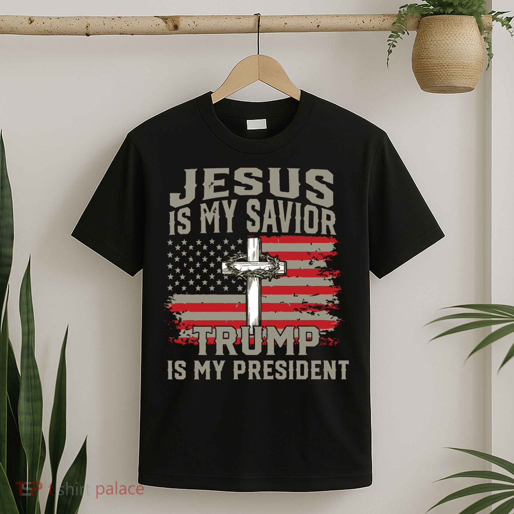 Jesus Is My Savior Trump Is My President T-Shirt