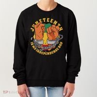Juneteenth Is My Independence Day Black Pride Women's Sweatshirt thumb 0
