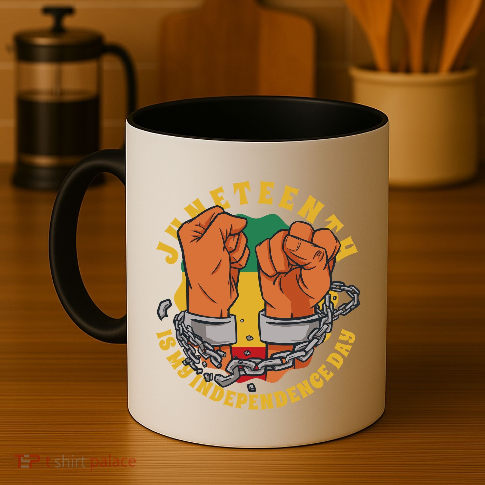 Juneteenth Is My Independence Day Black Pride Coffee Mug