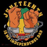 Juneteenth Is My Independence Day Black Pride Women's Tank Top thumb 5