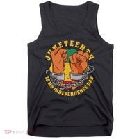 Juneteenth Is My Independence Day Black Pride Tank Top thumb 0