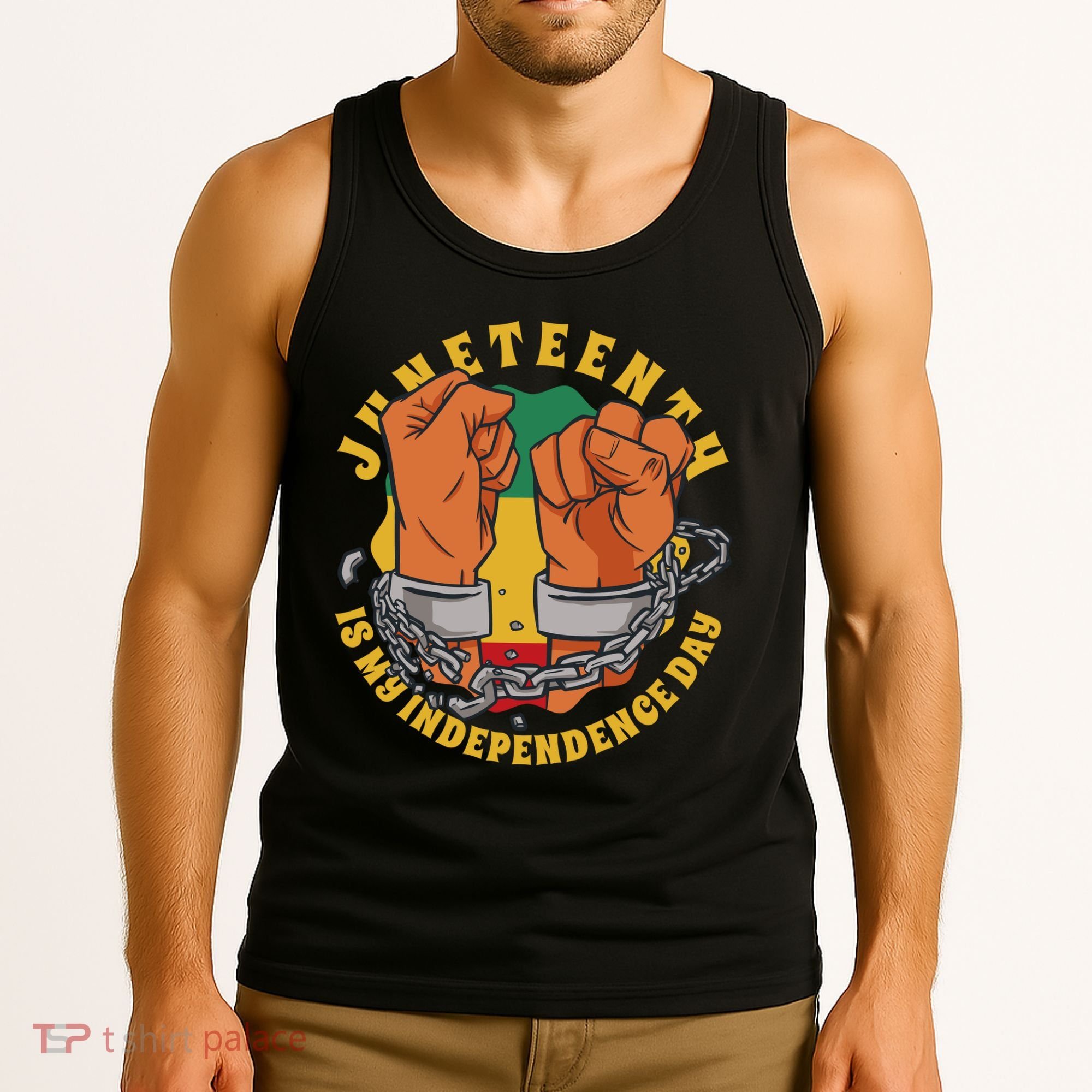 Juneteenth Is My Independence Day Black Pride Tank Top