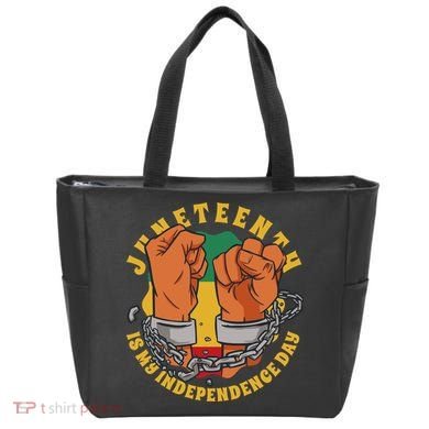 Juneteenth Is My Independence Day Black Pride Tote Bag