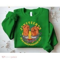 Juneteenth Is My Independence Day Black Pride Sweatshirt thumb 2
