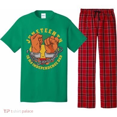 Juneteenth Is My Independence Day Black Pride Pajama Set