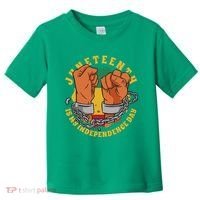 Juneteenth Is My Independence Day Black Pride Toddler T-Shirt thumb 0