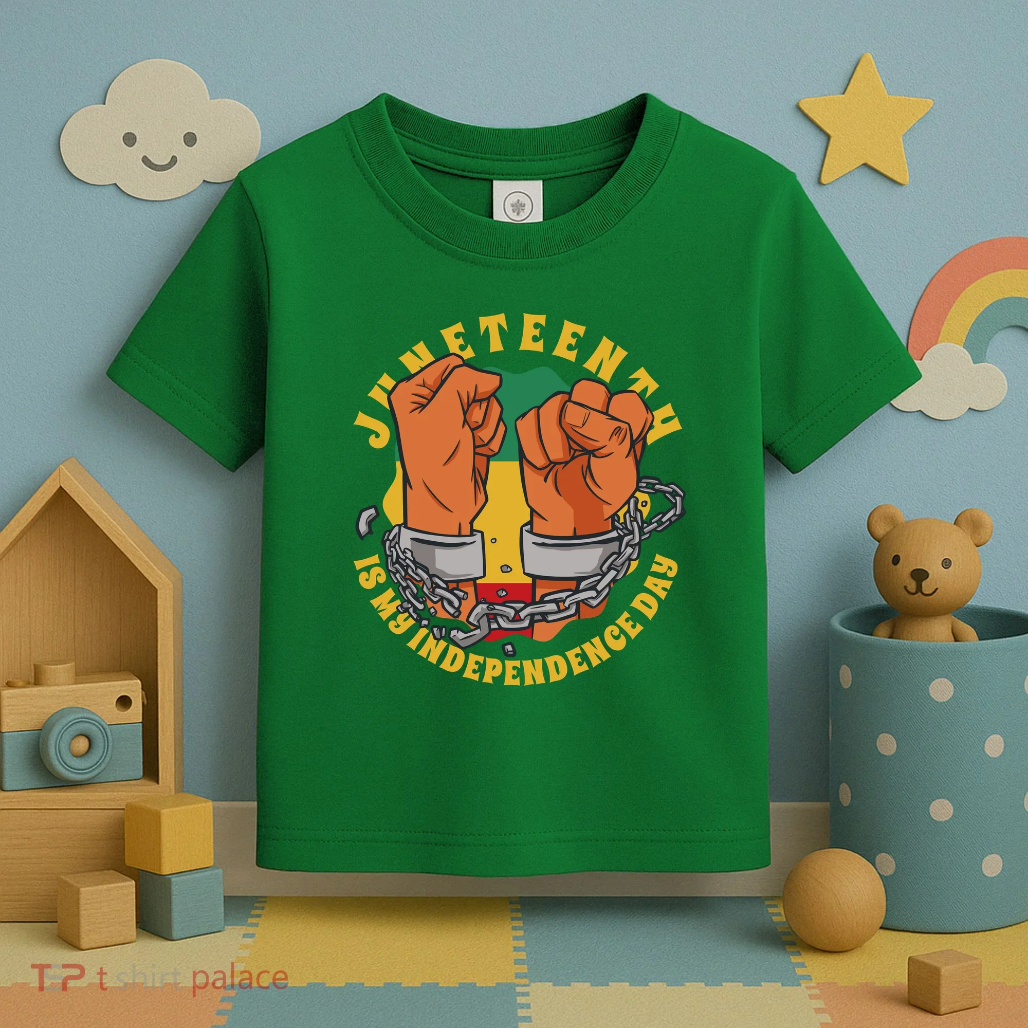 Juneteenth Is My Independence Day Black Pride Toddler T-Shirt