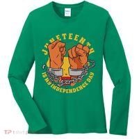 Juneteenth Is My Independence Day Black Pride Women's Long Sleeve Shirt thumb 0