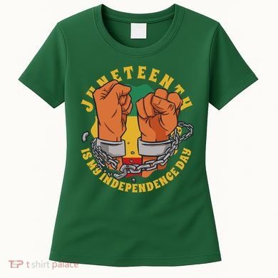 Juneteenth Is My Independence Day Black Pride Women's T-Shirt