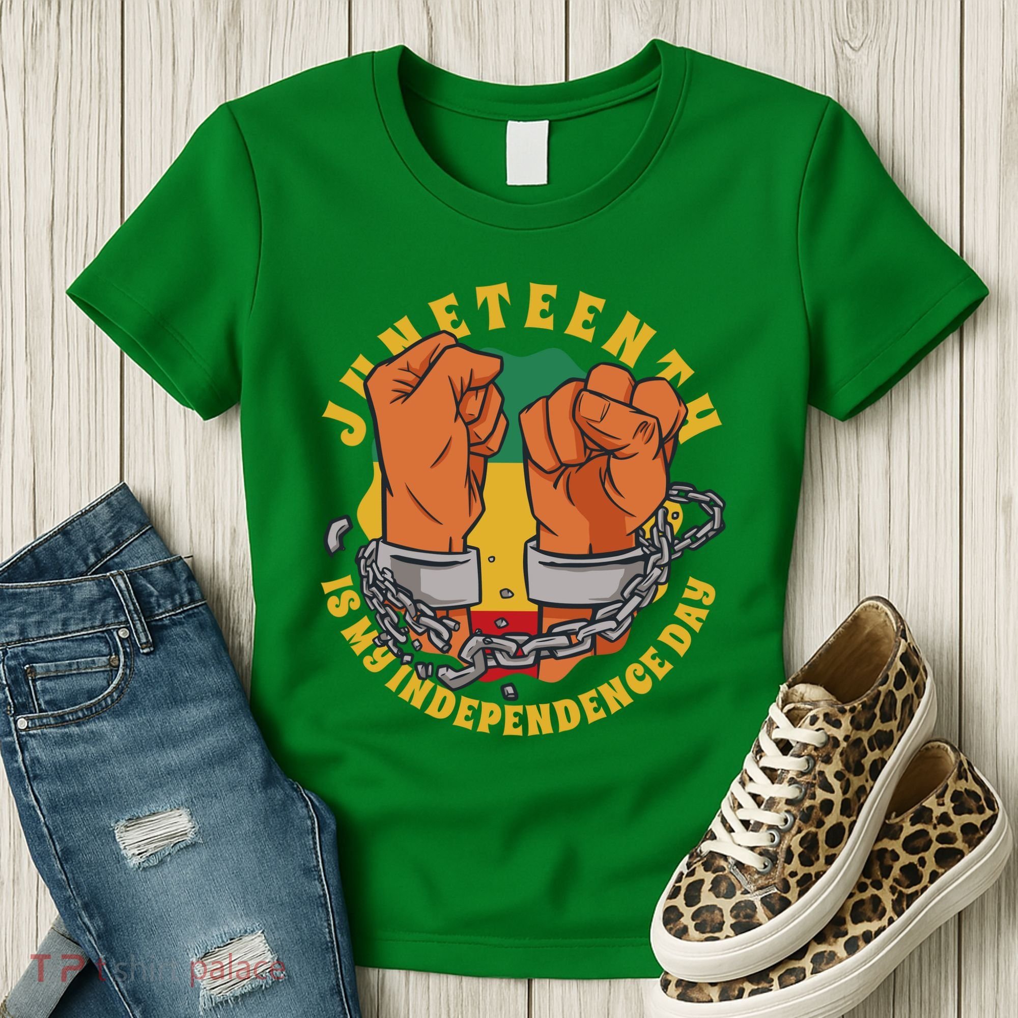 Juneteenth Is My Independence Day Black Pride Women's T-Shirt