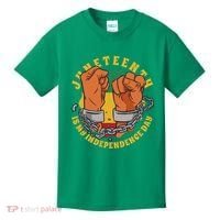 Juneteenth Is My Independence Day Black Pride Kids T-Shirt thumb 0