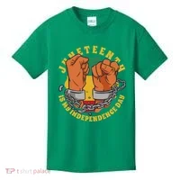 Juneteenth Is My Independence Day Black Pride Kids T-Shirt thumb 0