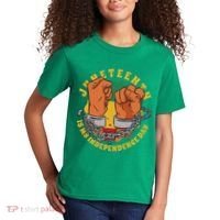 Juneteenth Is My Independence Day Black Pride Kids T-Shirt thumb 2