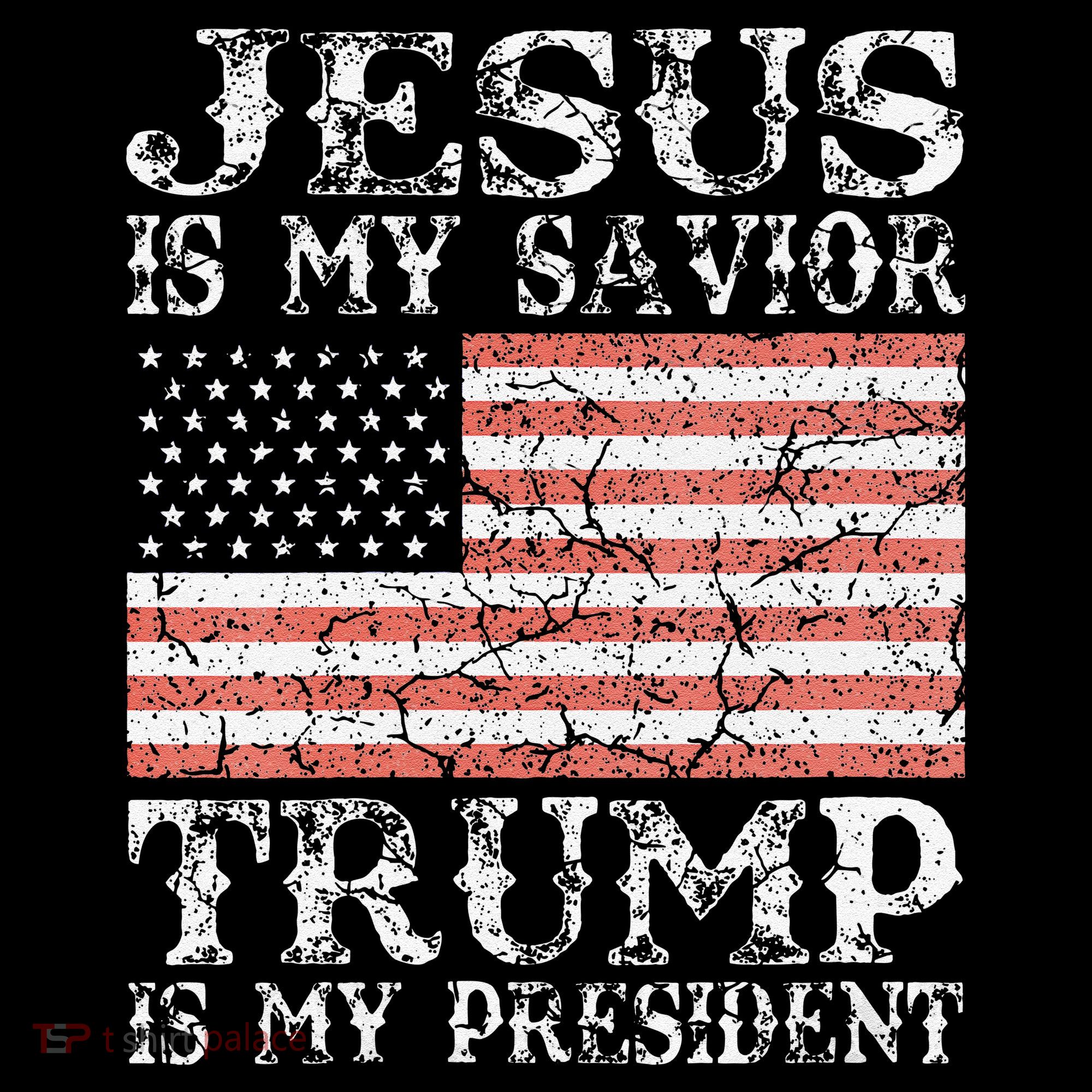 Jesus Is My Savior Trump Is My President 2020 Coffee Mug
