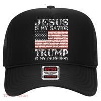 Jesus Is My Savior Trump Is My President 2020 Hat thumb 0
