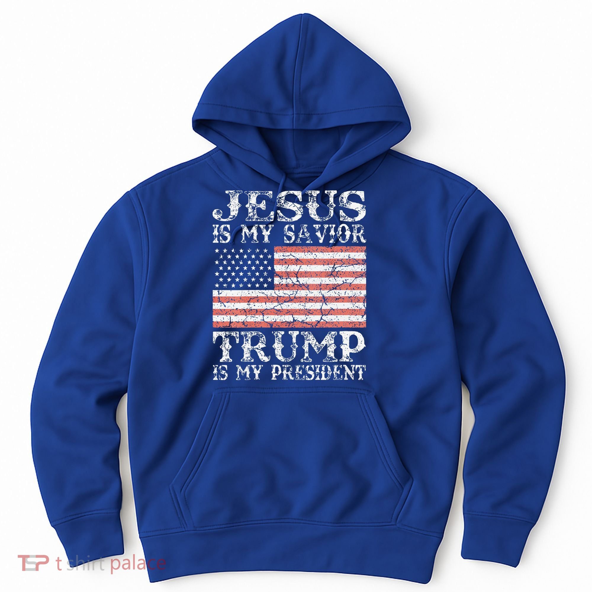 Jesus Is My Savior Trump Is My President 2020 Hoodie