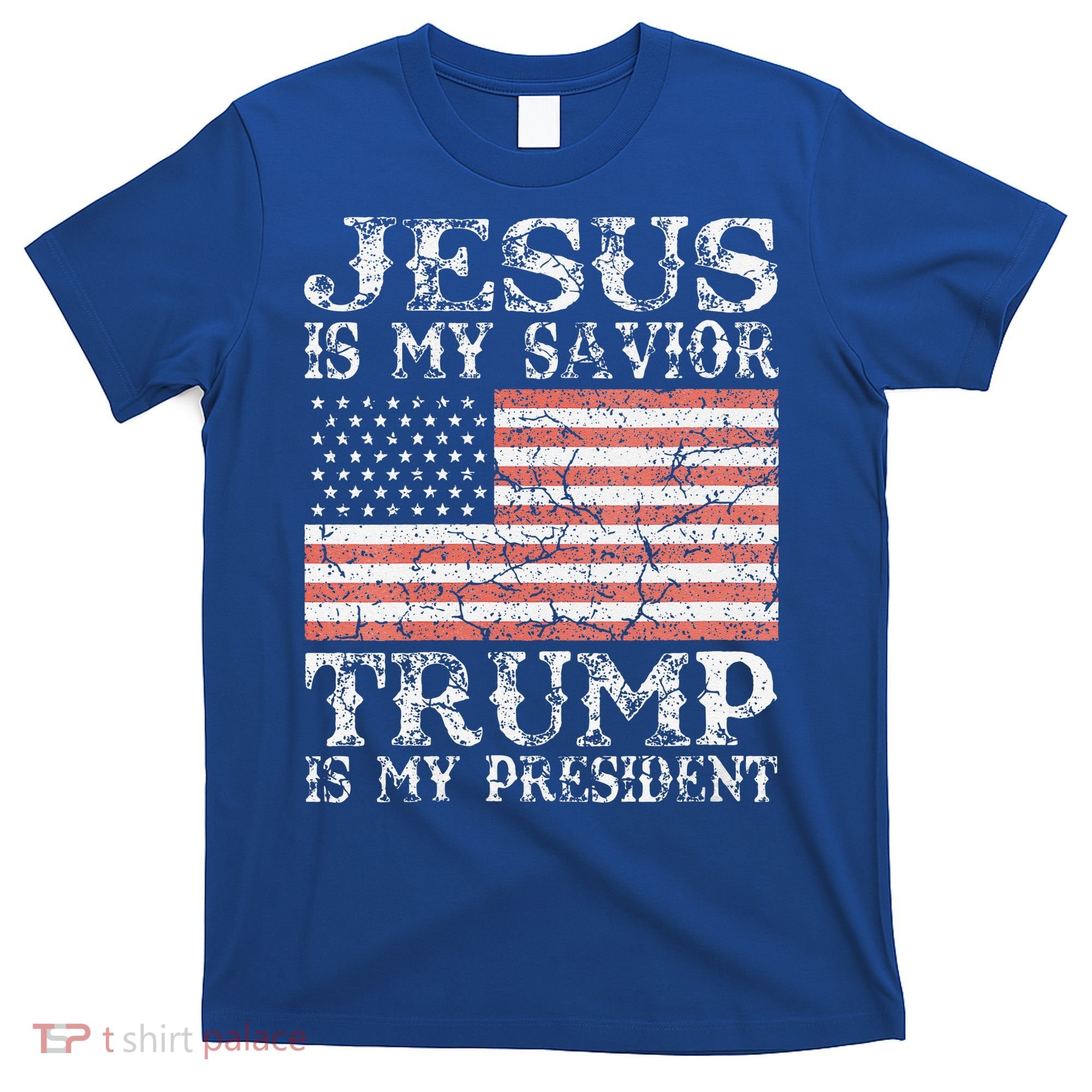 Jesus Is My Savior Trump Is My President 2020 T-Shirt