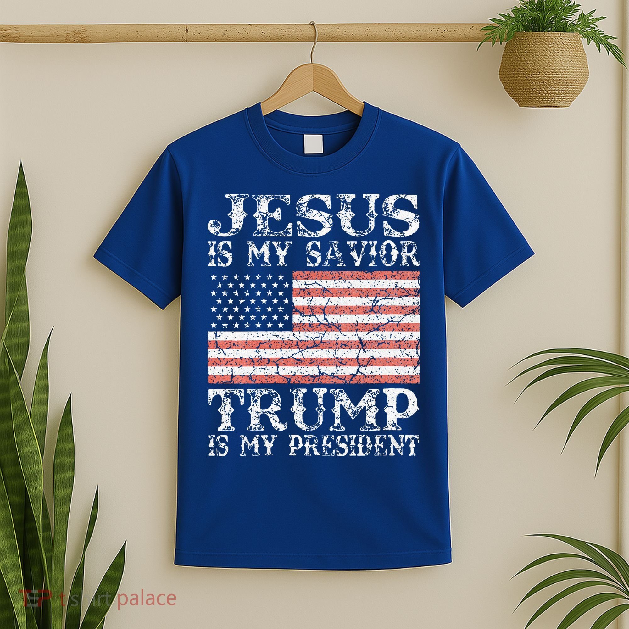 Jesus Is My Savior Trump Is My President 2020 T-Shirt