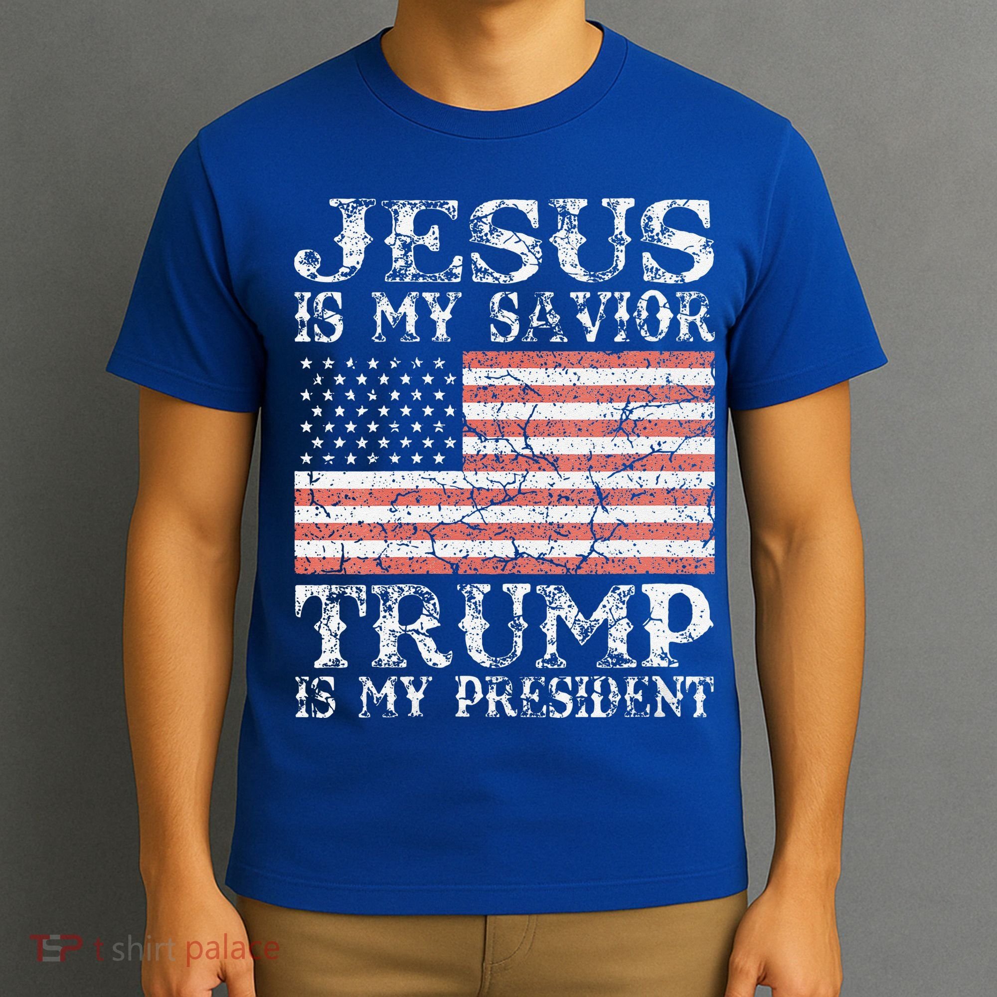 Jesus Is My Savior Trump Is My President 2020 T-Shirt