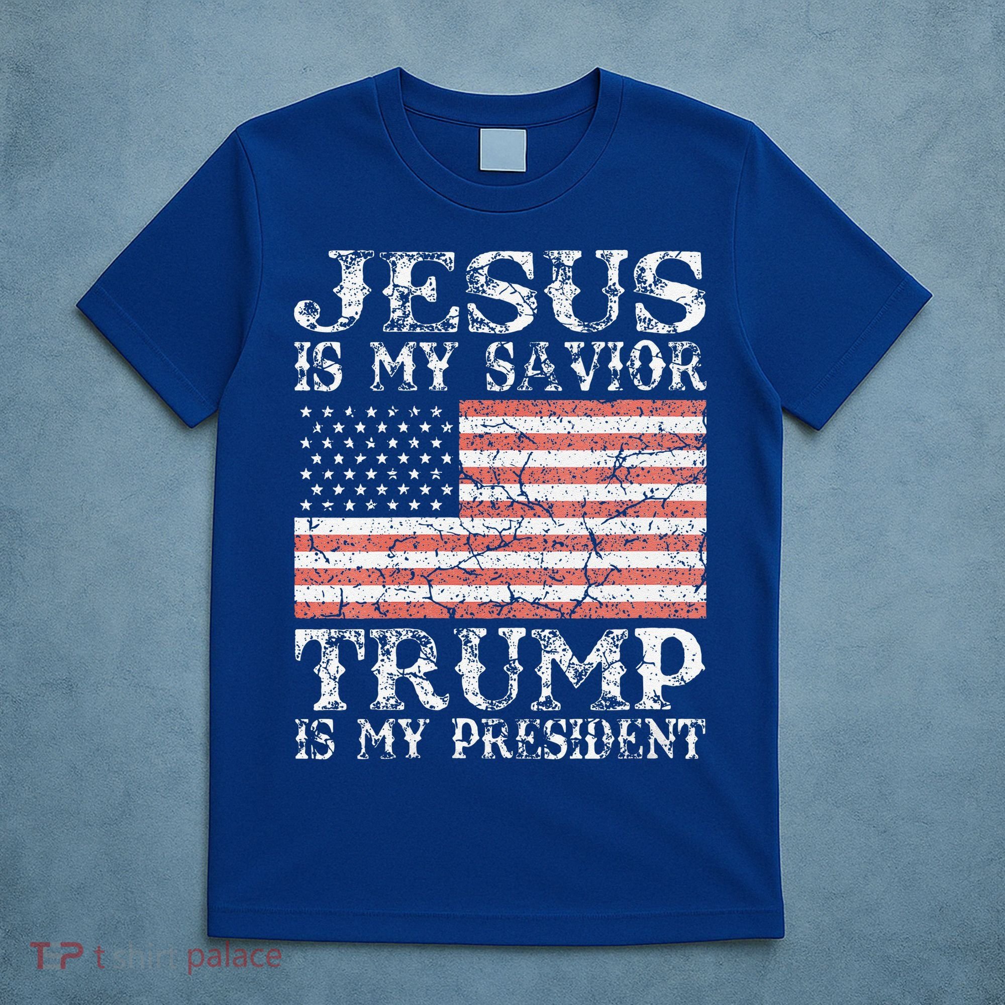 Jesus Is My Savior Trump Is My President 2020 T-Shirt