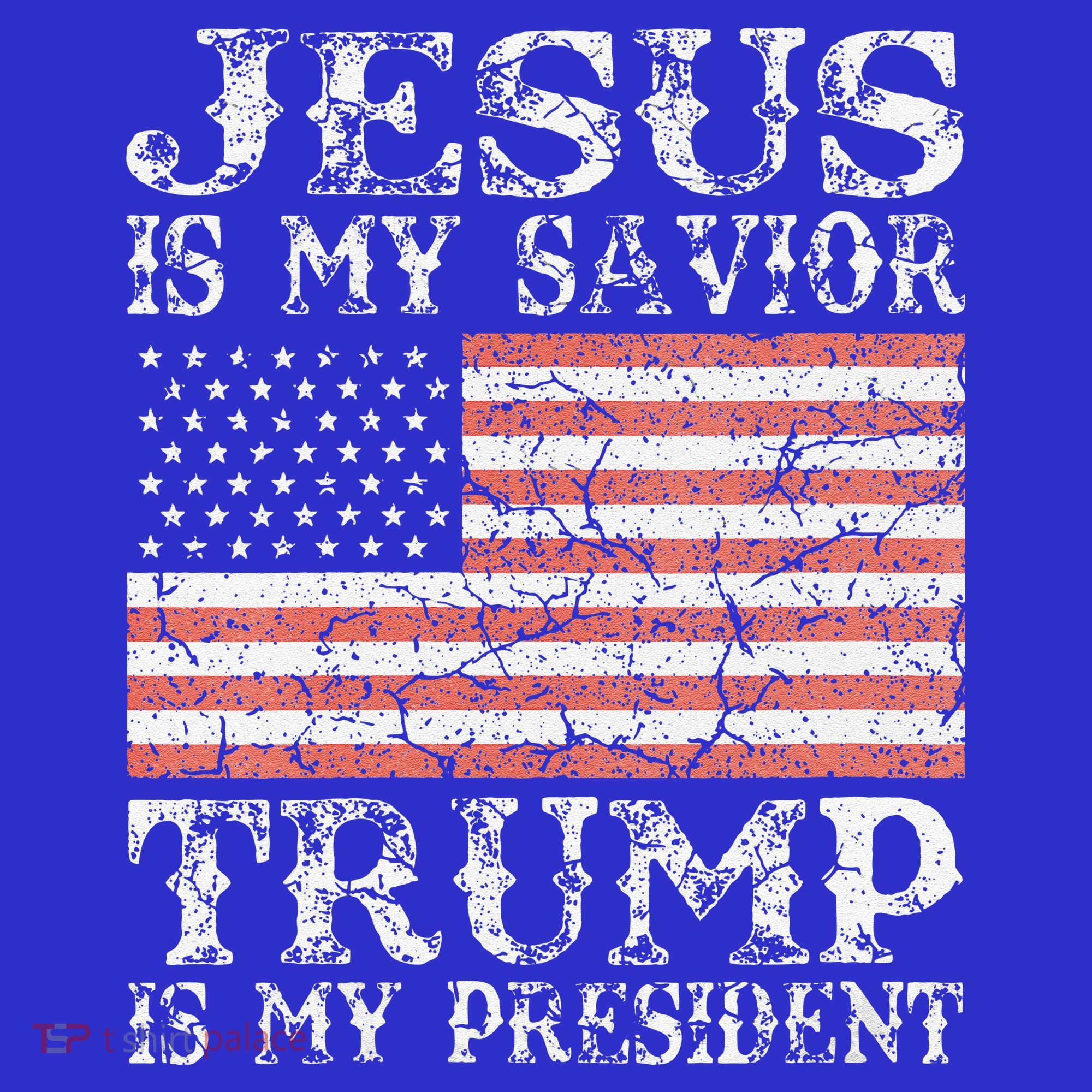 Jesus Is My Savior Trump Is My President 2020 Polo