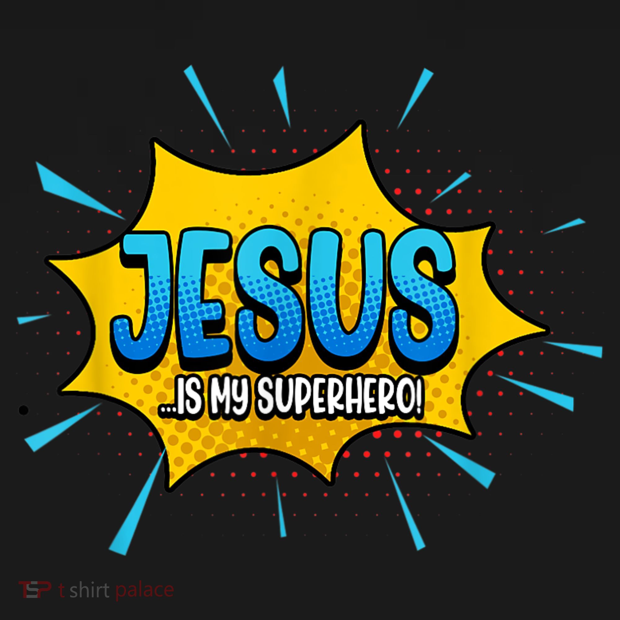 Jesus Is My Superhero God Christian Church Ornament