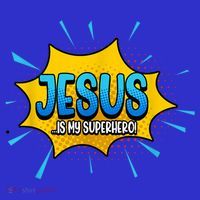 Jesus Is My Superhero God Christian Church Women's Tank Top thumb 5