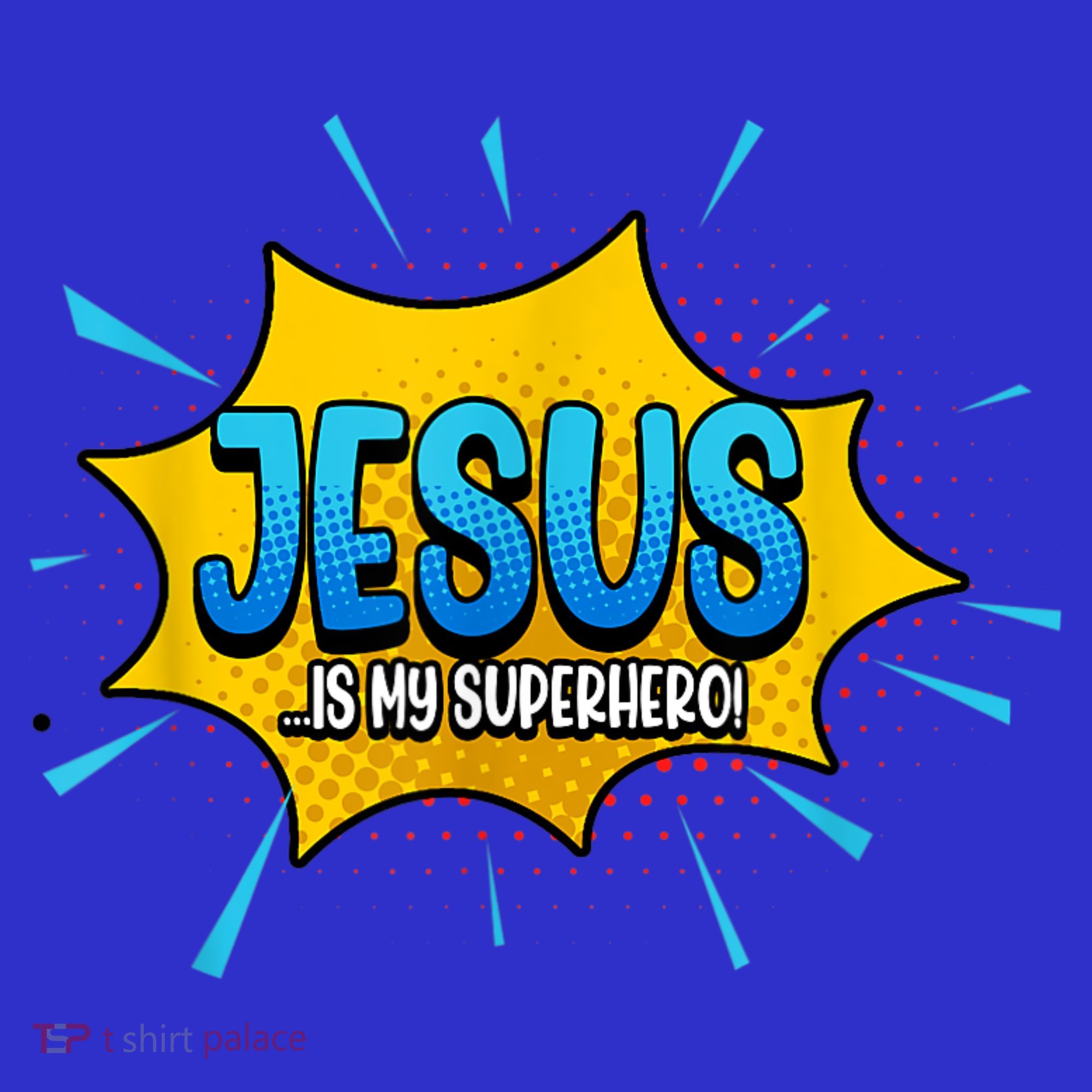 Jesus Is My Superhero God Christian Church Visor