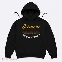 Jesus Is My God Jesus Devotee Christian Hoodie thumb 0