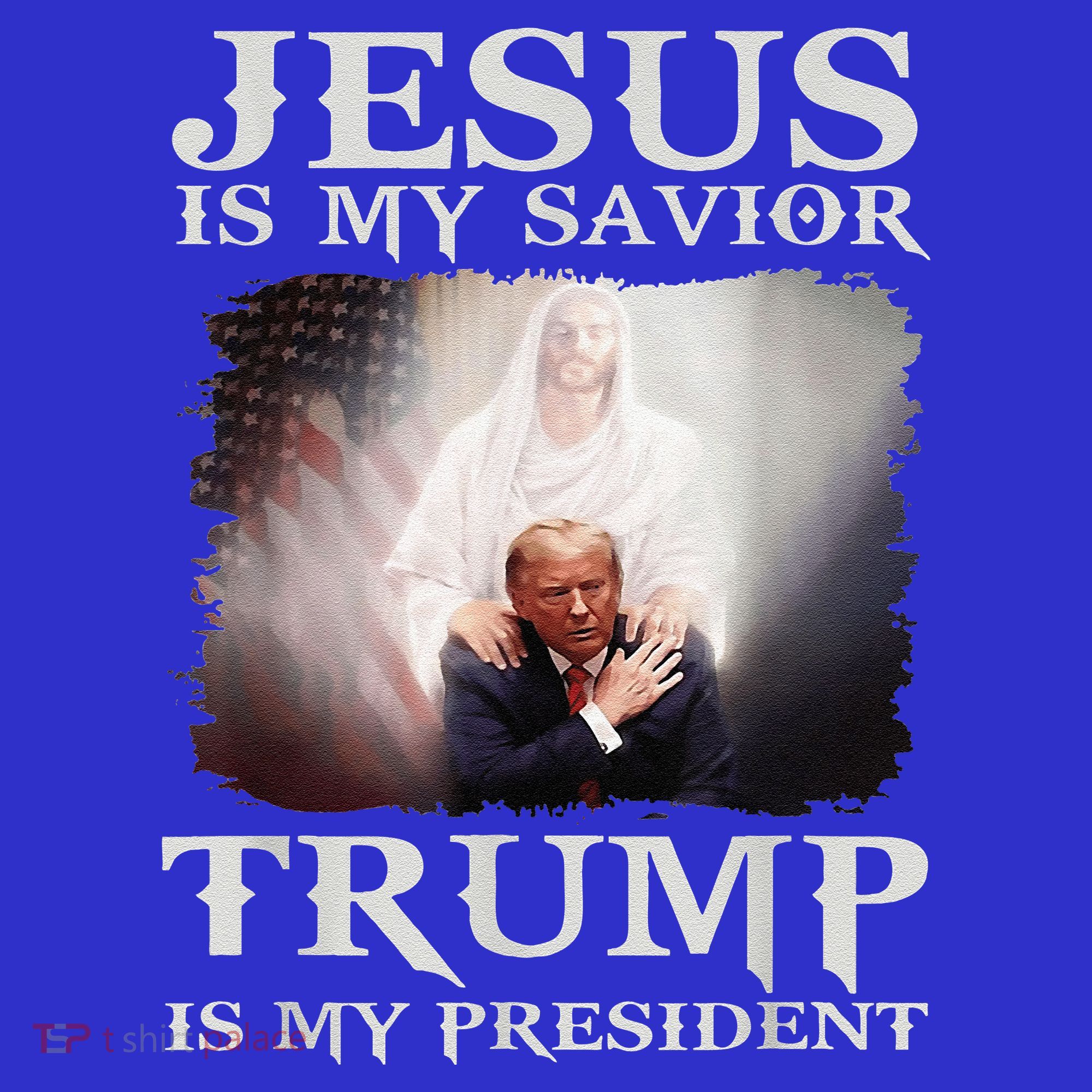 Jesus Is My Savior Trump Is My President Polo