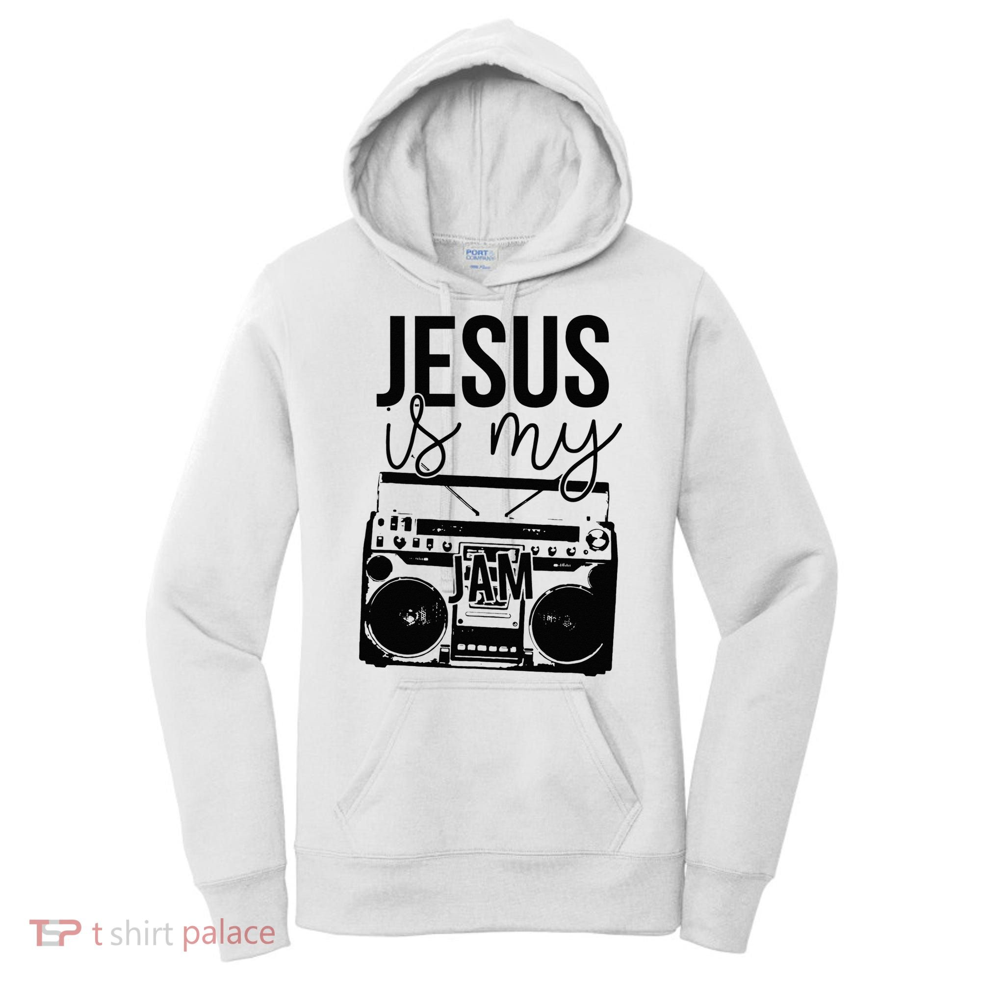 Jesus Is My-Jam Christian Music Outfit for Jesus Saviors Women's Hoodie