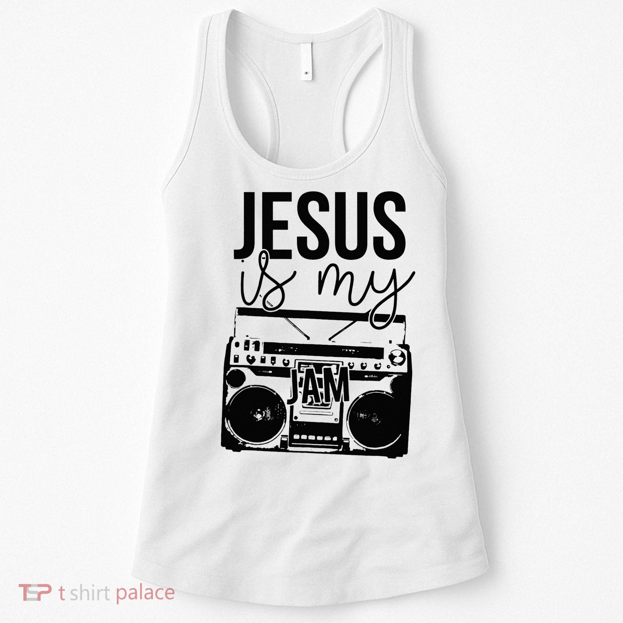 Jesus Is My-Jam Christian Music Outfit for Jesus Saviors Women's Tank Top