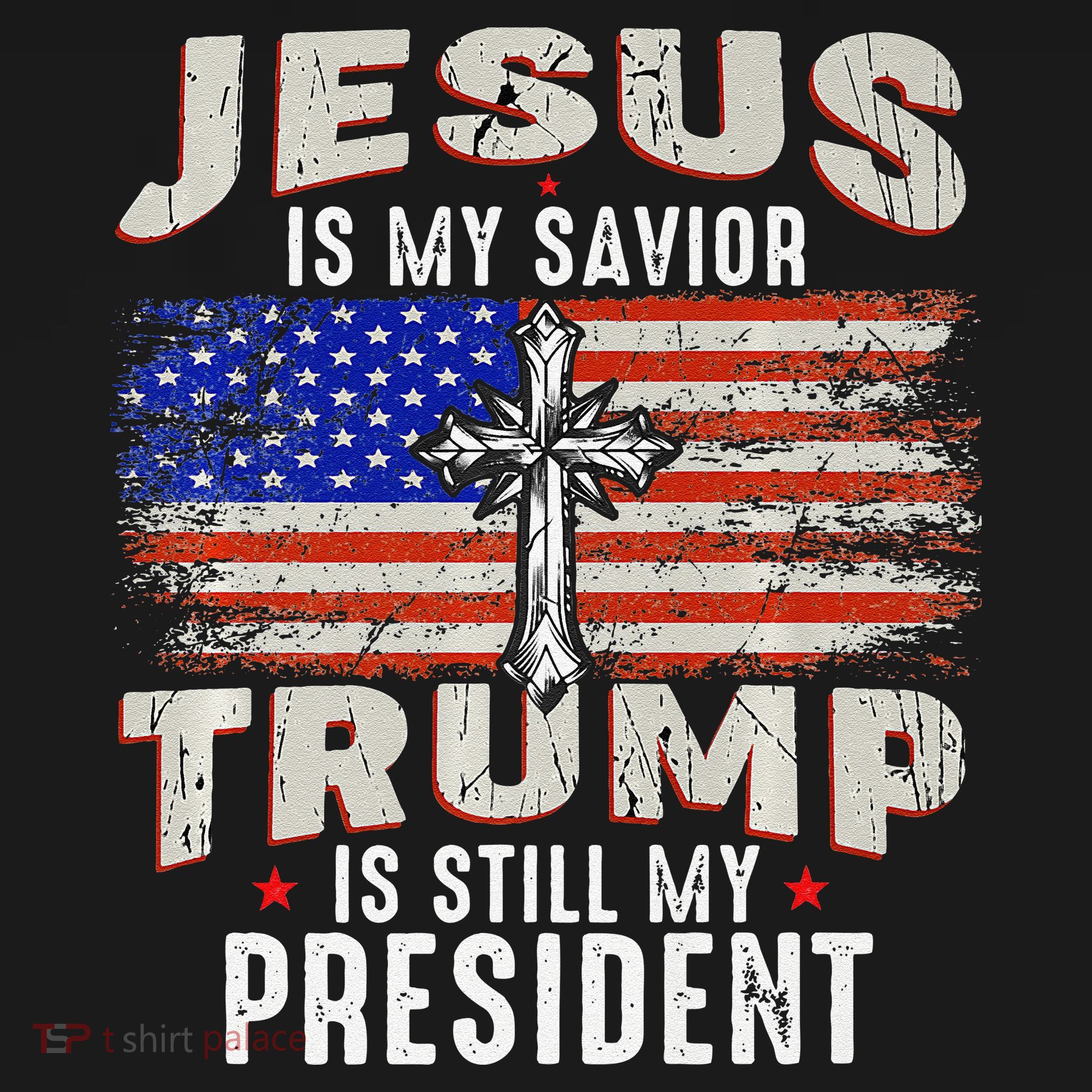Jesus Is My Savior Trump Is Still My President Trump 2024 Premium Women's Hoodie