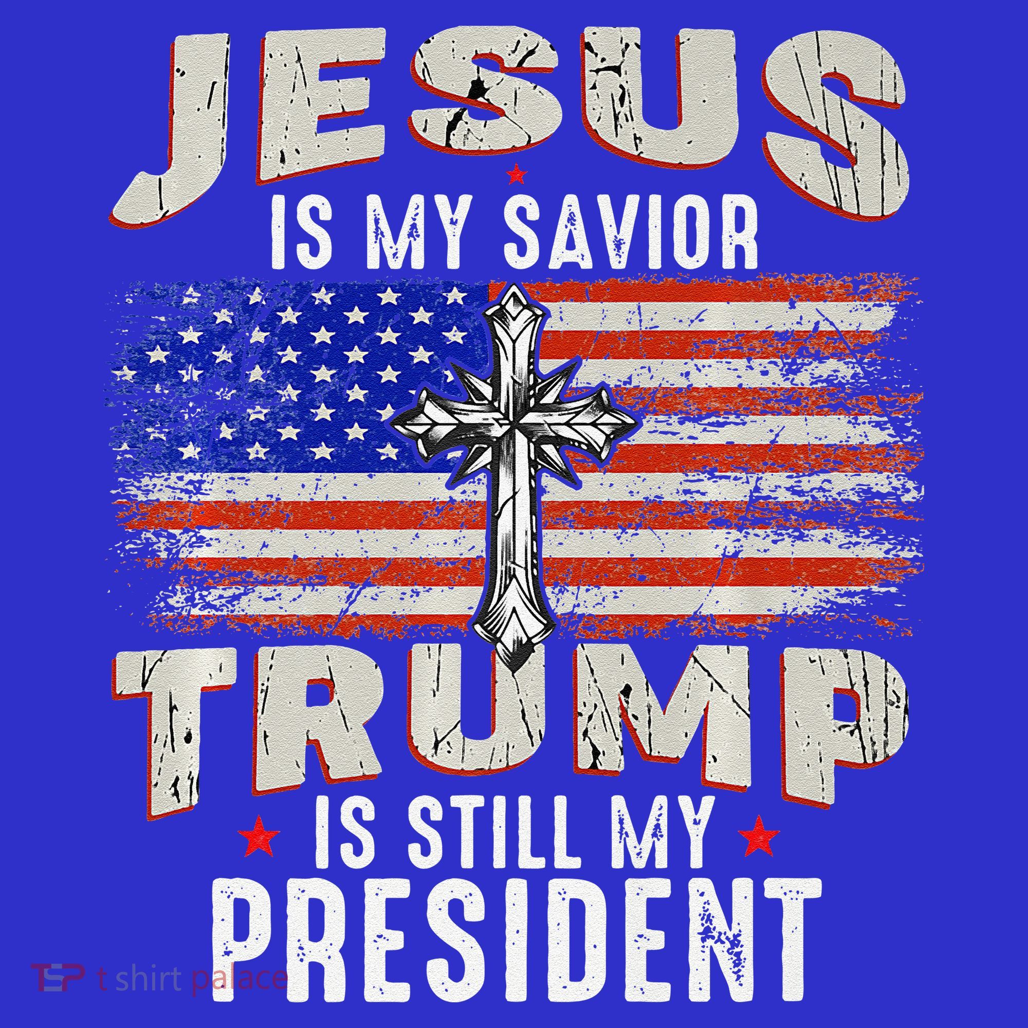 Jesus Is My Savior Trump Is Still My President Trump 2024 Premium Women's Tank Top