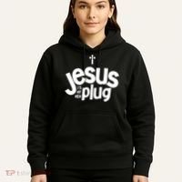 Jesus Is My New Plug Funny Christian Convert Hoodie thumb 5
