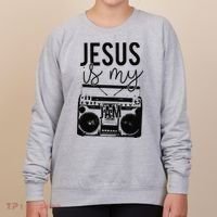 Jesus Is My Jam Christian Faith Lovers Women's Sweatshirt thumb 0
